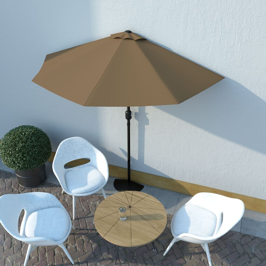 vidaXL Pavillon 270 x 135 x 245 cm beige