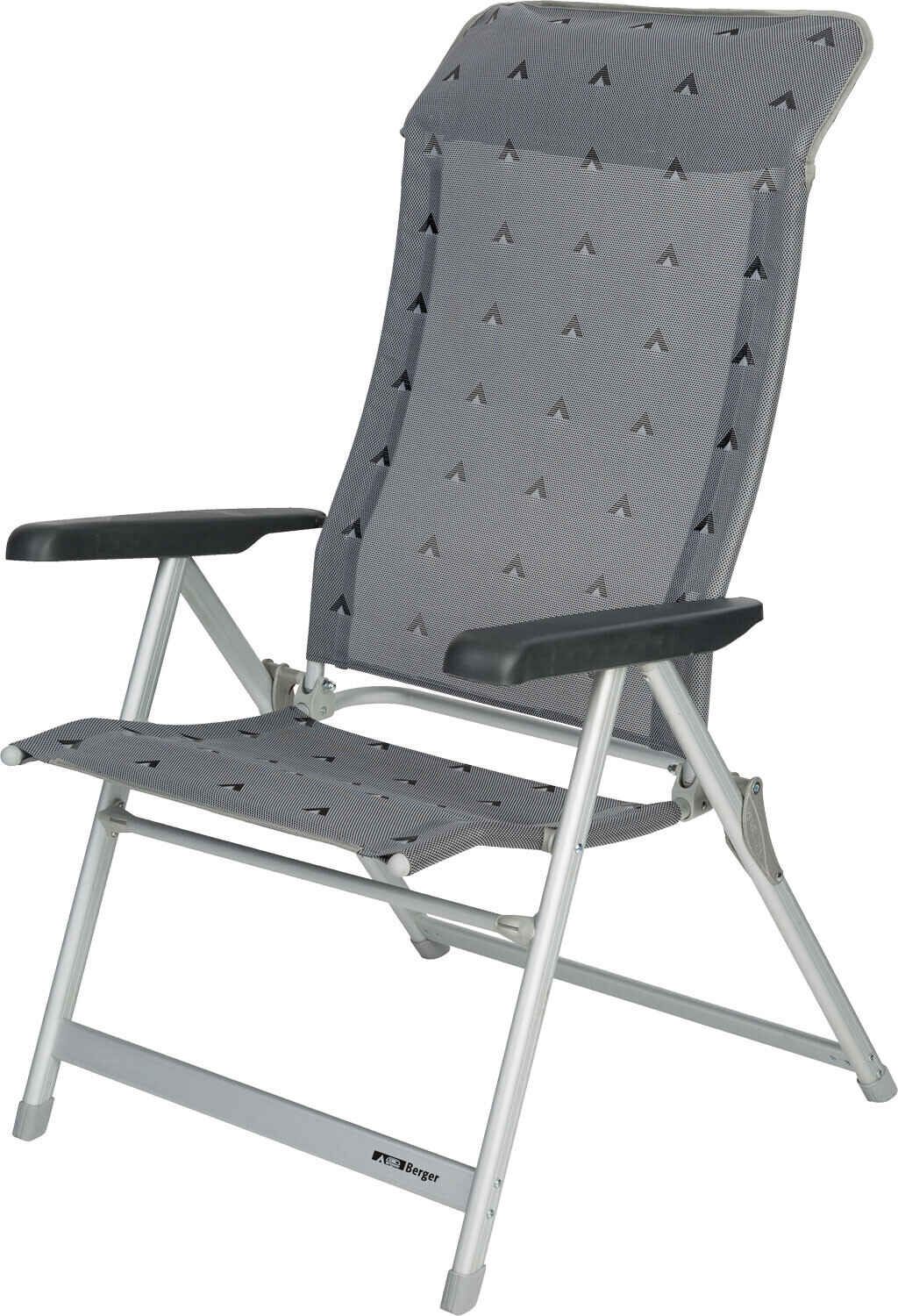 Berger Luxus XL Camping Chair grey
