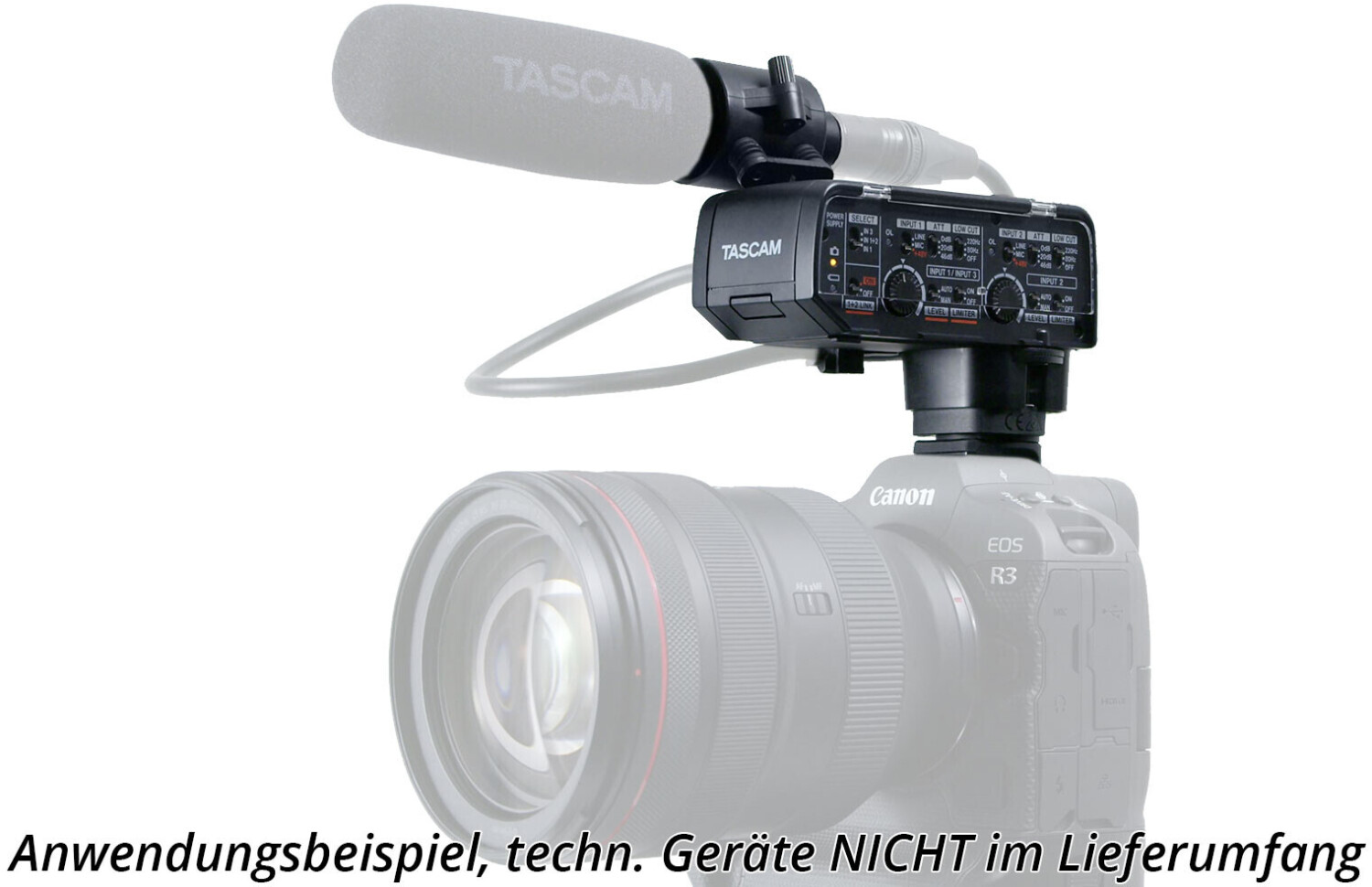 Photos - Amplifier Tascam CA-XLR2d-C for Canon 