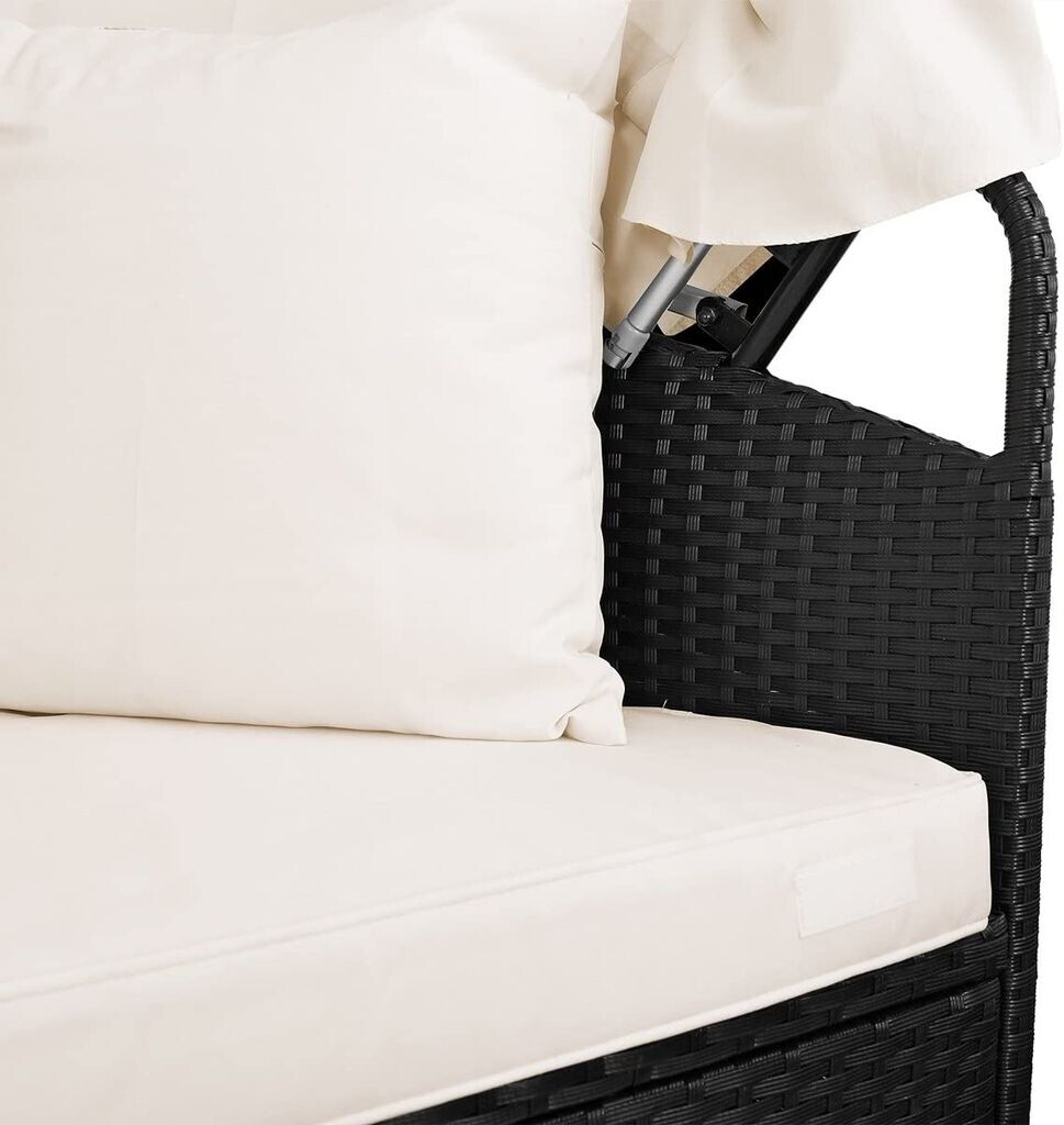 Casaria Sonneninsel oval 226cm schwarz mit (990999)