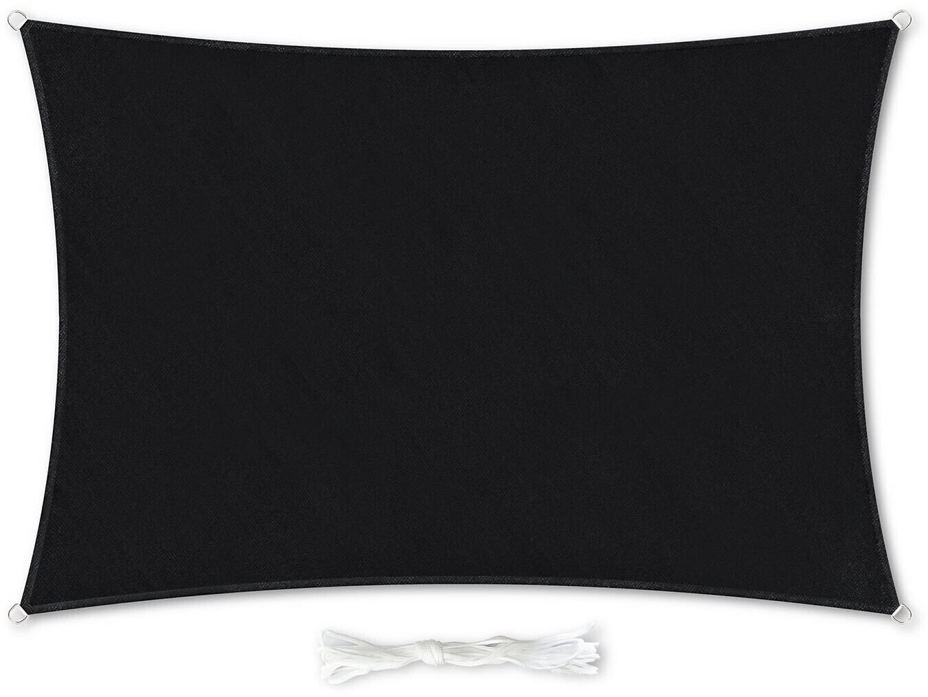 Skojig Voile d'ombrage 3 x 5 m noir
