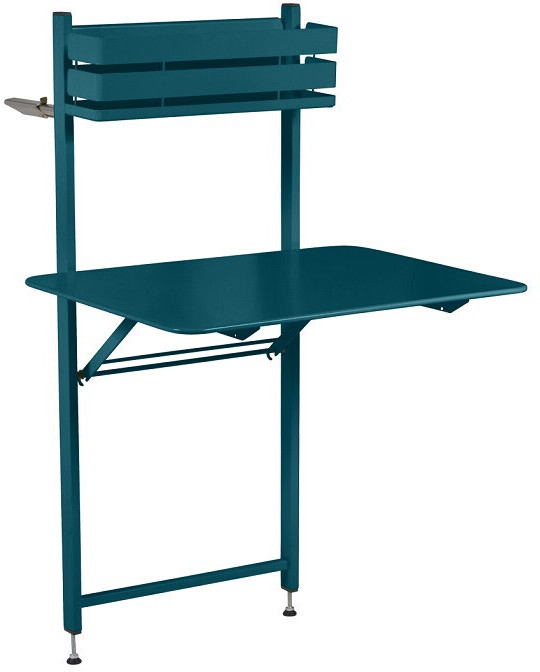 Fermob Table balcon Bistro 77 x 57 cm bleu acapulco