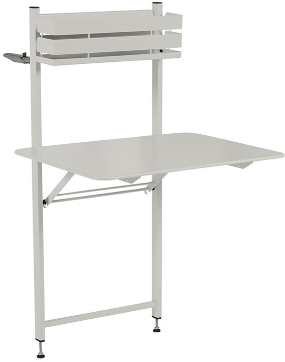 Fermob Table balcon Bistro 77 x 57 cm gris argile
