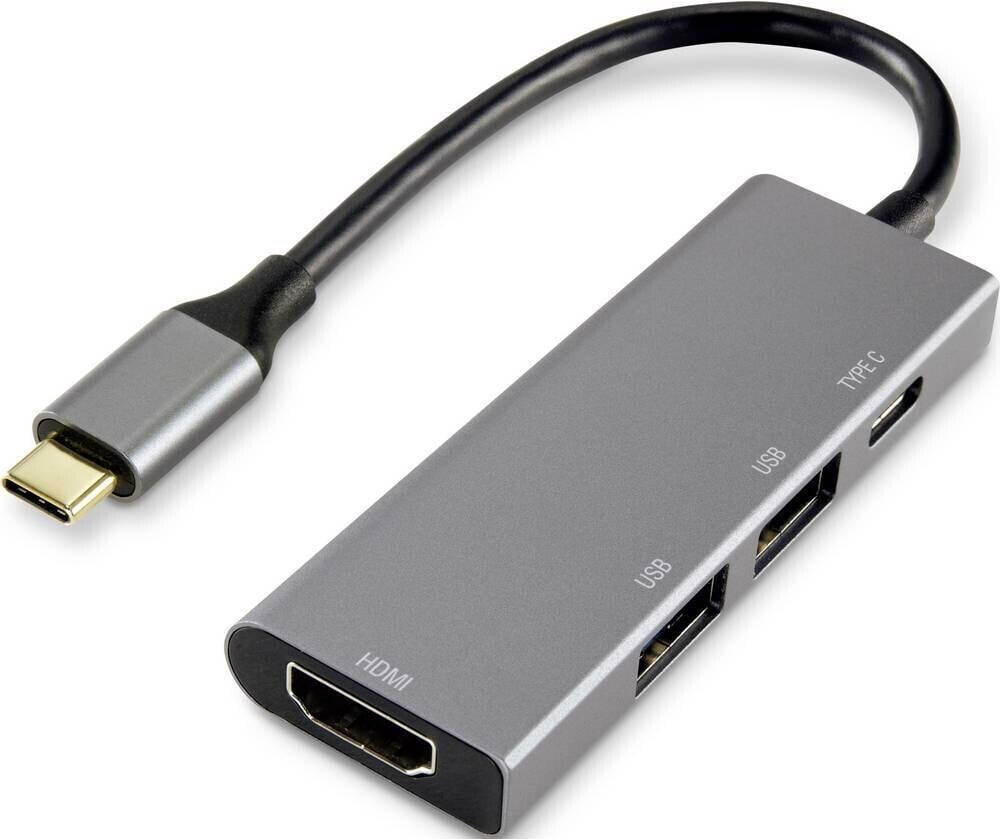 Renkforce USB-C Mini Dock RF-4366436