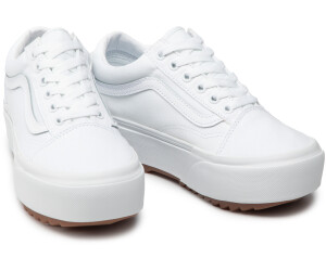 Vans canvas old skool true white 2025