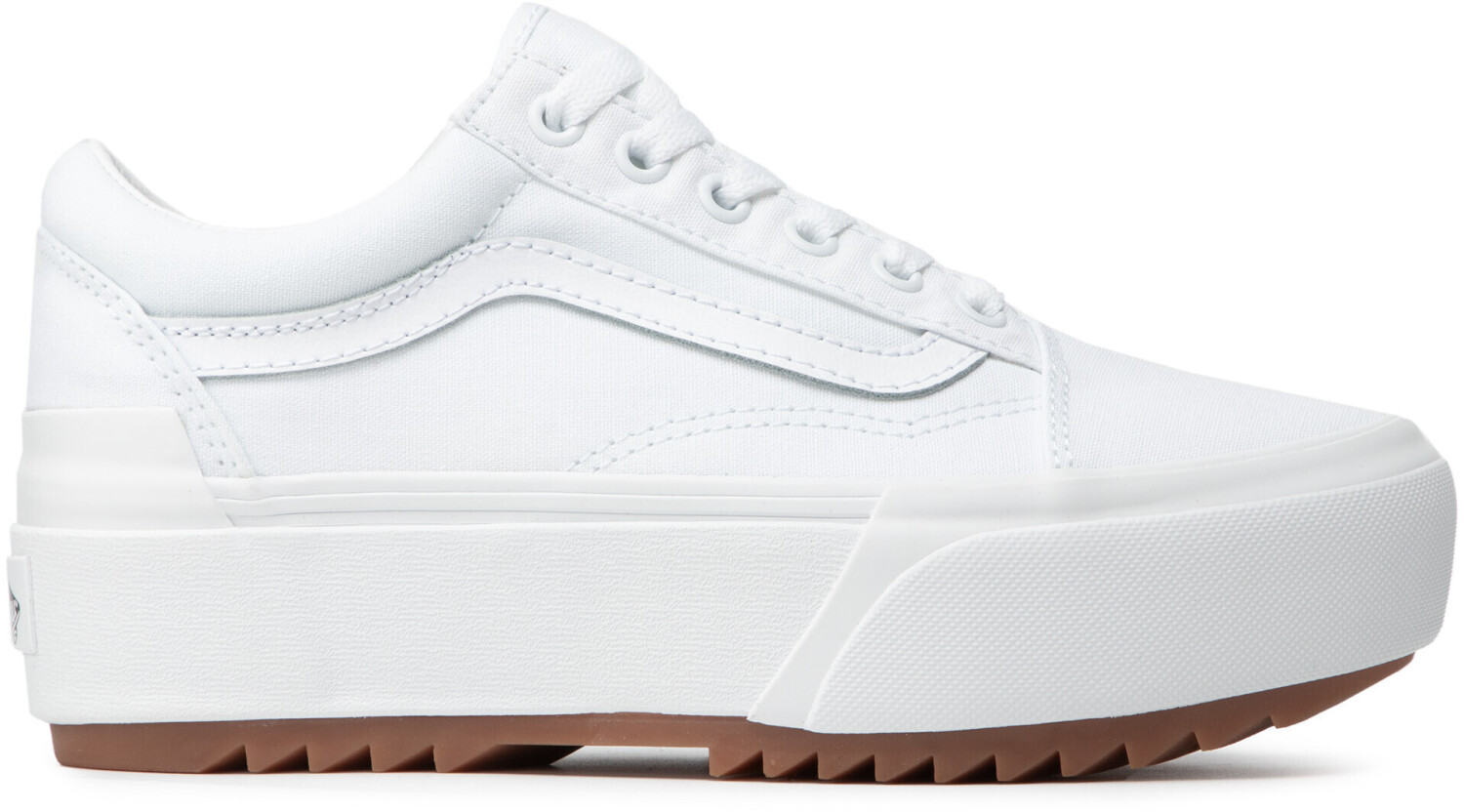 Vans old skool canvas true white hotsell