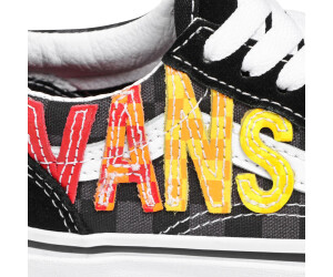 Vans old skool yellow flame on sale sneaker