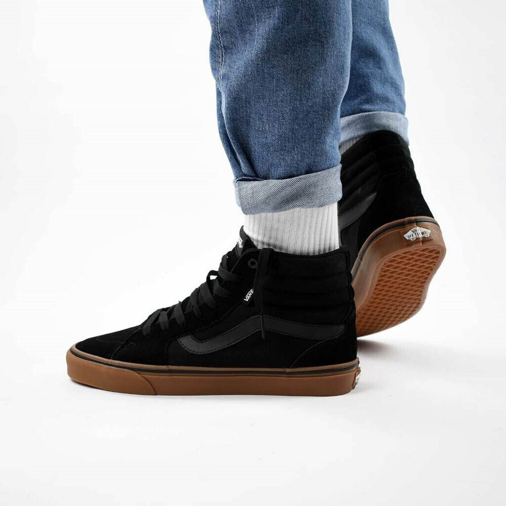 Vans Filmore Hi Suede Canvas black gum ab 75 41 Preisvergleich bei idealo