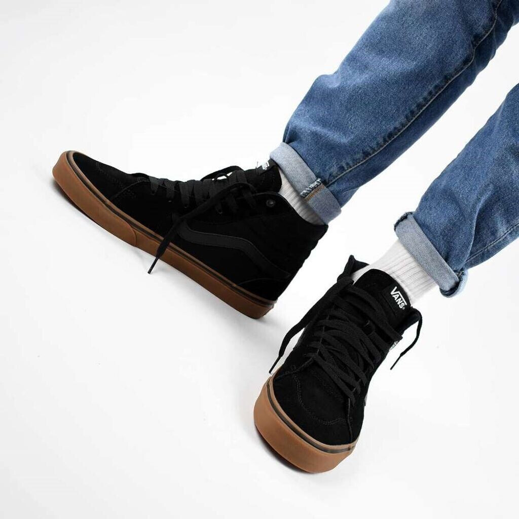 Vans filmore suede top canvas black gum