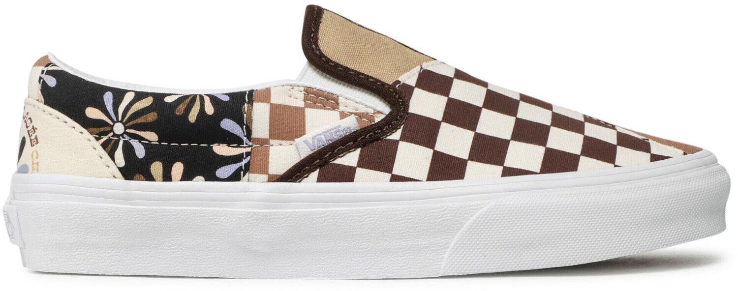 Vans patchwork slip on multi store