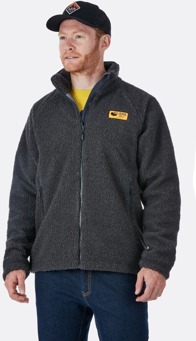 Men's pile fleece top