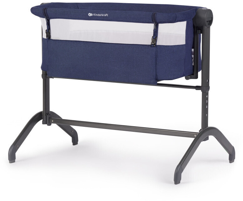Kinderkraft Bedside Cot BEA blue