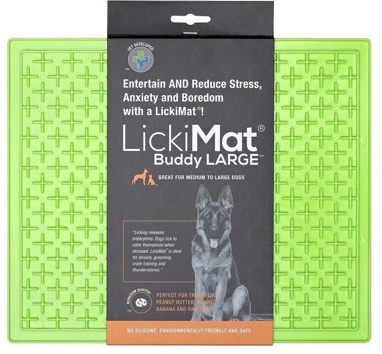 LickiMat Buddy L 30,5x25,5cm Green