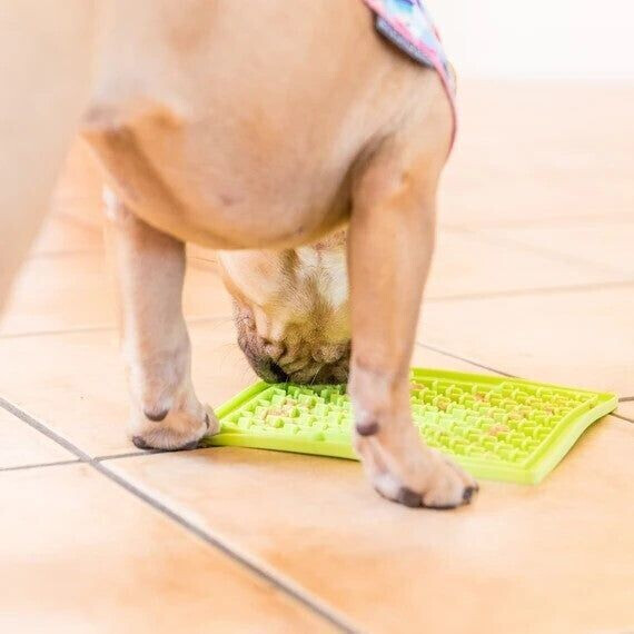 LickiMat Tapis de léchage L 30.5x25.5cm Green LickiMat Tapis de léchage L 30.5x25.5cm Green