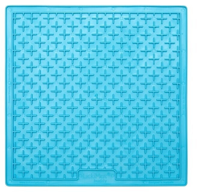 LickiMat Tapis de léchage L 30.5x25.5cm Turquoise
