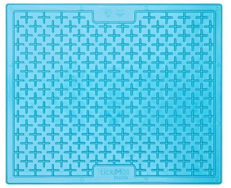 LickiMat Tapis de léchage L 30.5x25.5cm Turquoise