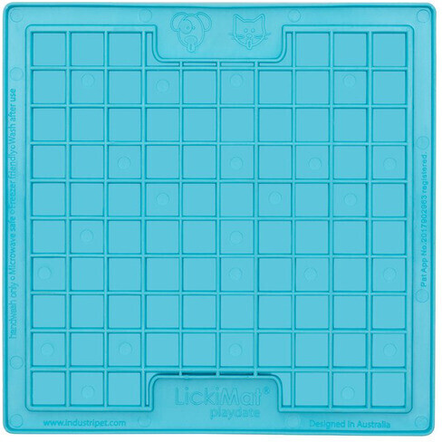 LickiMat Tapis de léchage L 30.5x25.5cm Turquoise