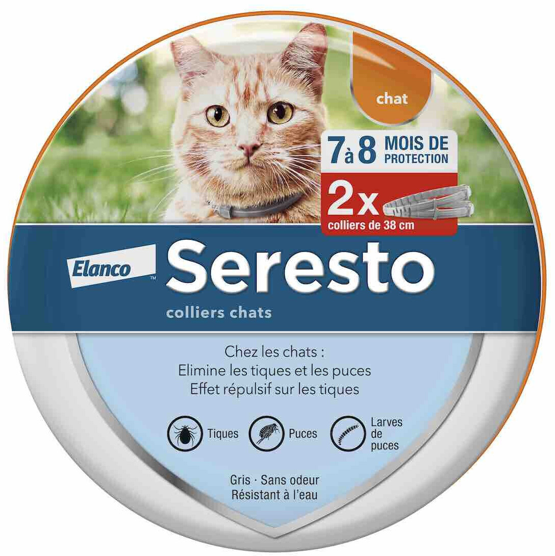 Seresto Collier pour chats 2 pièces