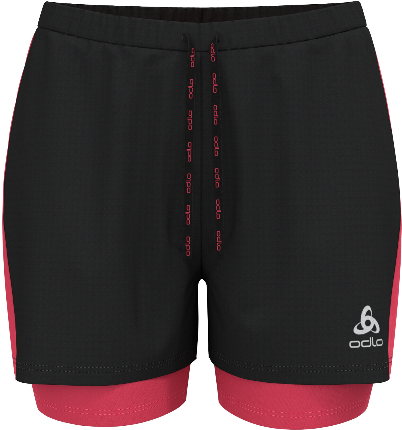 Odlo Herren 2-in-1 Laufshorts Essentials 5 Inch – Leicht & Atmungsaktiv Mit Integrierter Innenhose