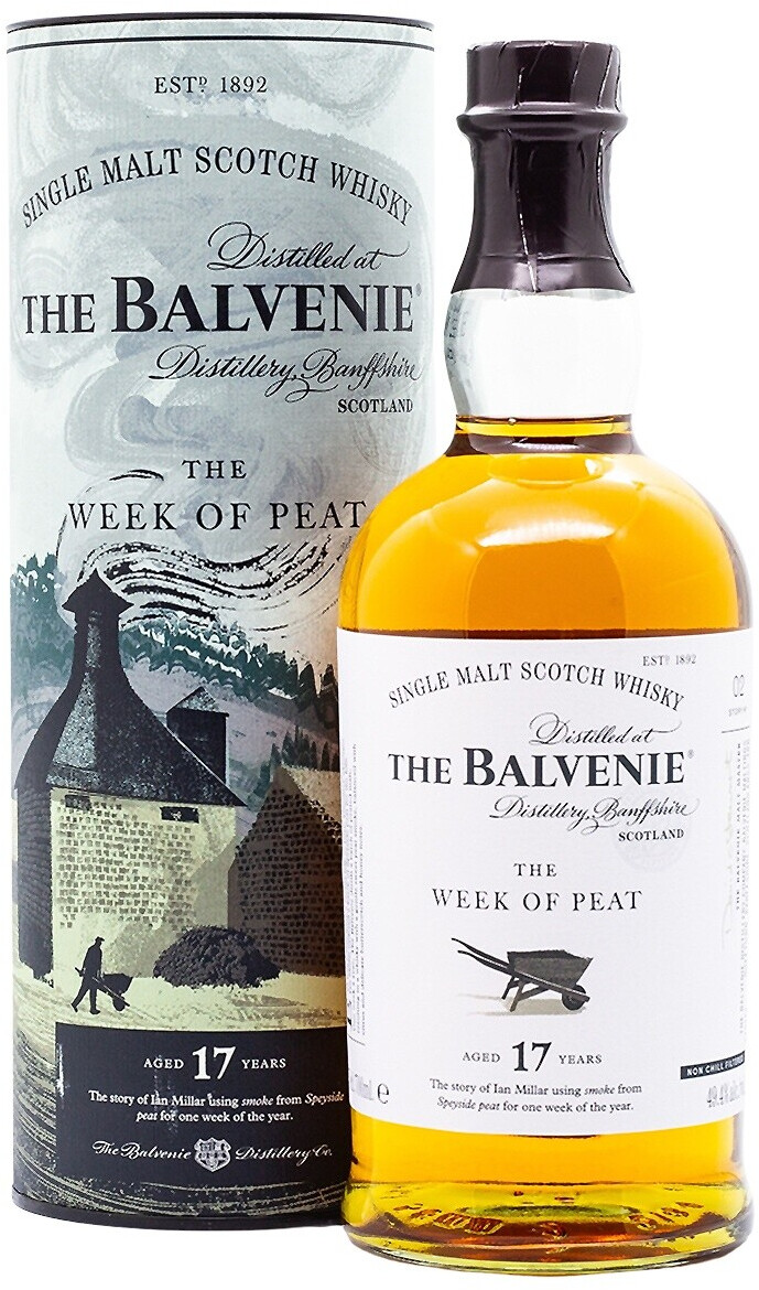 The Balvenie 17 Jahre The Week of Peat 0,7l 49,4% ab 129,23