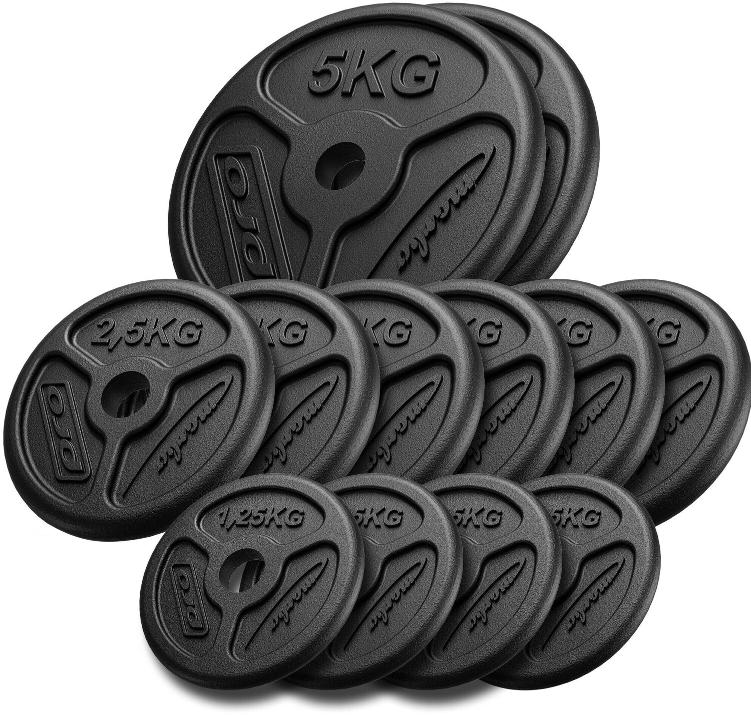 Marbo Sport Slim 30 kg / 4 x 1,25 kg, 6 x 2,5 kg, 2 x 5 kg