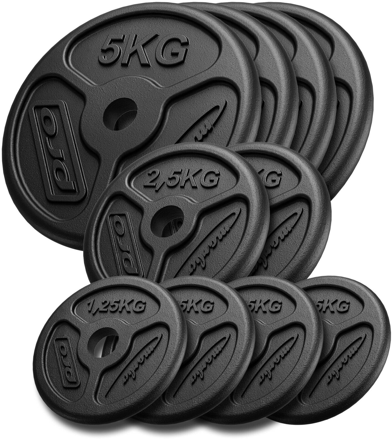 Marbo Sport Slim 30 kg / 4 x 1,25 kg, 2 x 2,5 kg, 4 x 5 kg