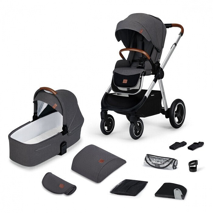 Kinderkraft 2in1 Everyday gris foncé