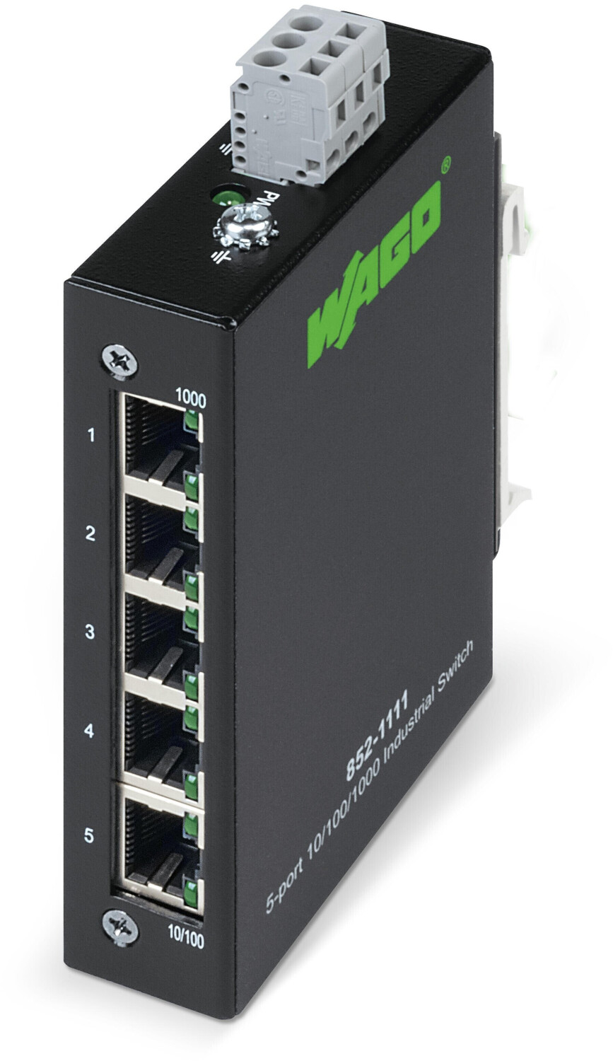 Wago 5 Port Gigabit Switch (852-1111)