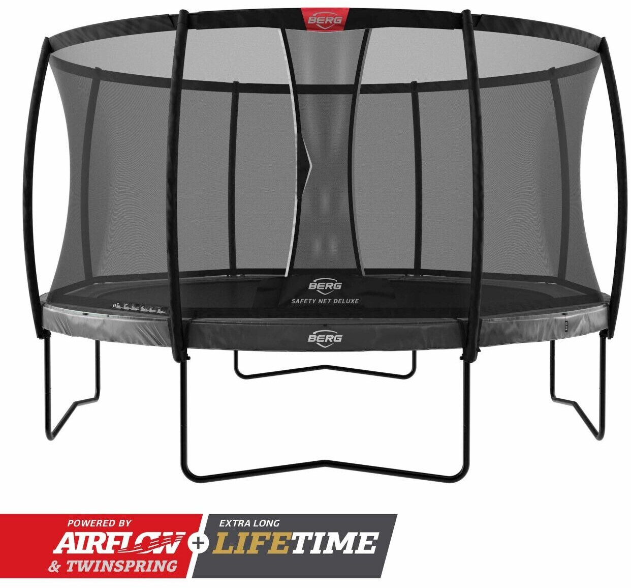 Berg Elite Regular 430 grey + Safety Net Deluxe