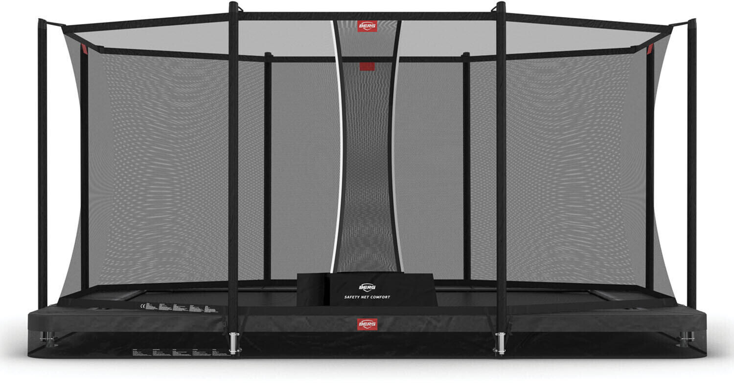 Berg Ultim Favorit InGround 410 grey + Safety Net Comfort