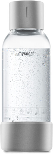 mysoda Premium Bottle 0,5L silver