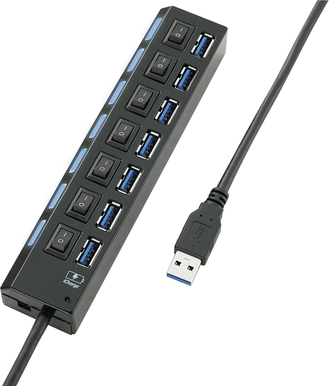 Renkforce 7 Port USB 3.2 Gen 1-Hub (RF-4821051)