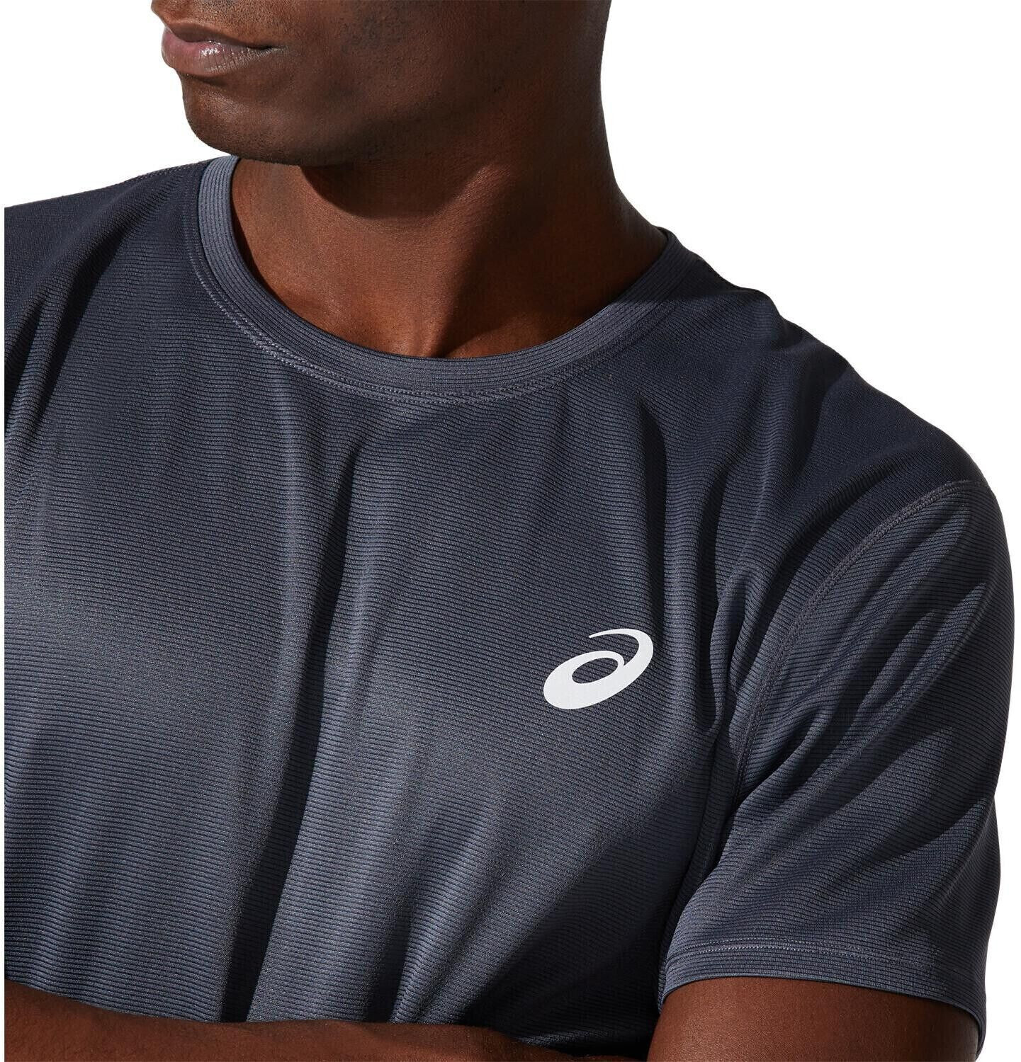 Asics Core short sleeves Top (2011C341) ab bei Preisvergleich | grey/white € 21,99