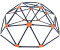 Hedstrom M008602 Dome Climber Blue Orange