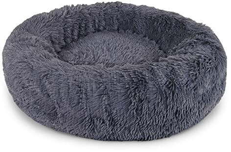 Lionto Round cat bed Donut 70cm dark grey