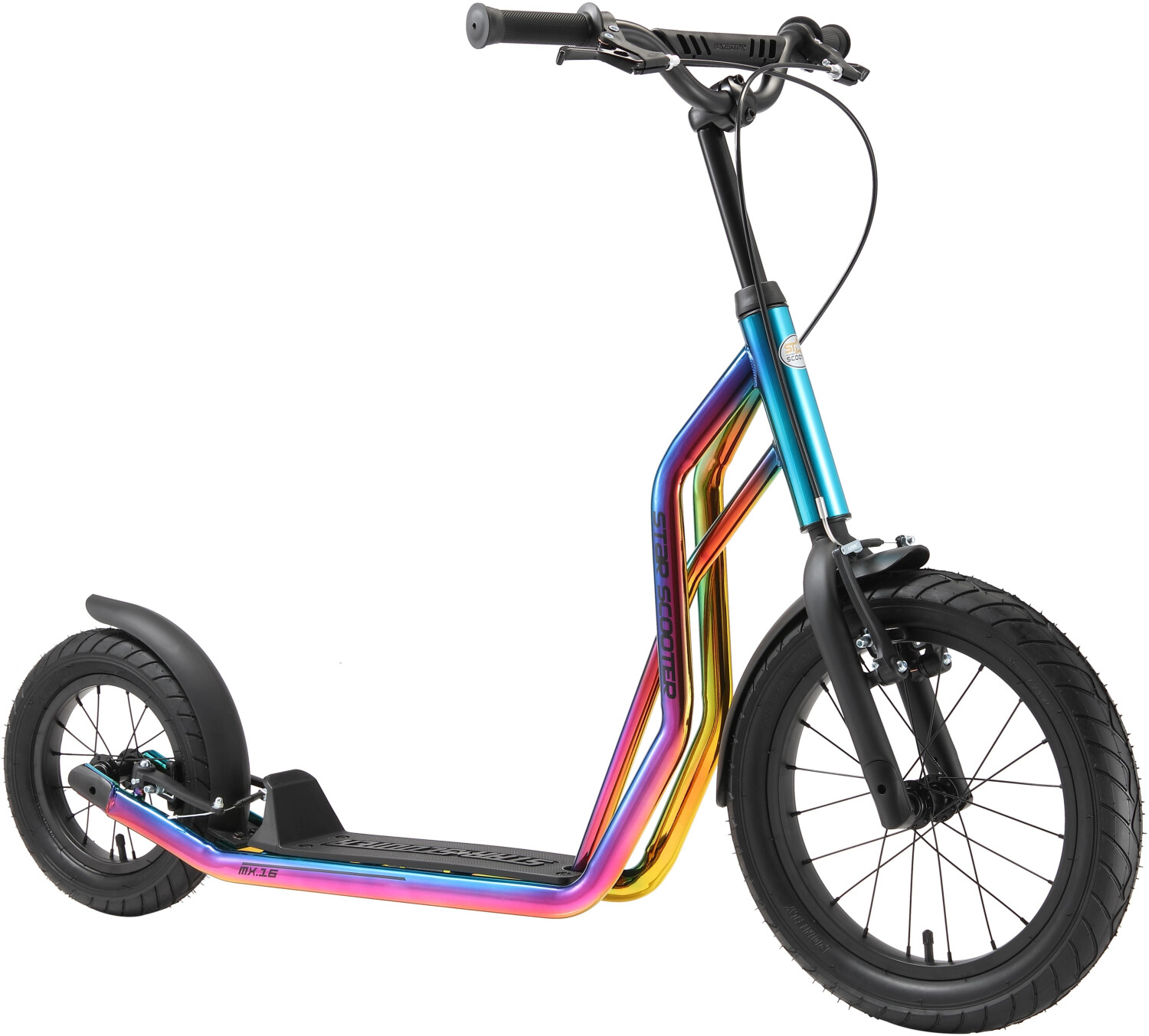 Star-Scooter Kid's Scooter 16 Mixed chrome