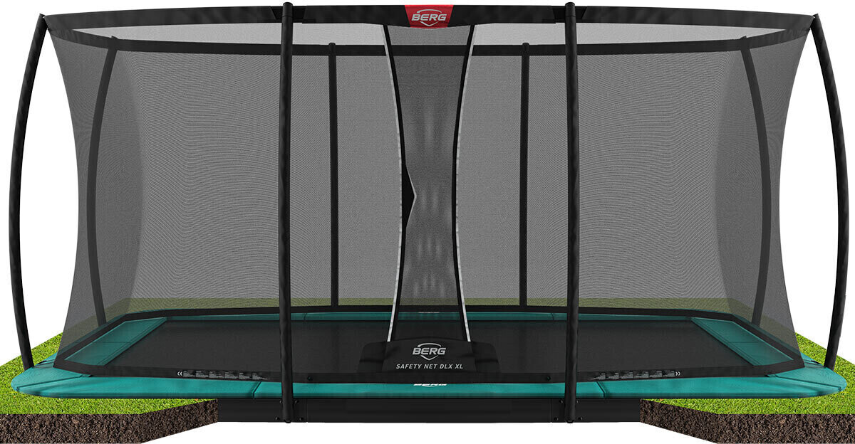 Berg Ultim Champion FlatGround 410 green + Safety Net DLX XL (32.31.94.71)