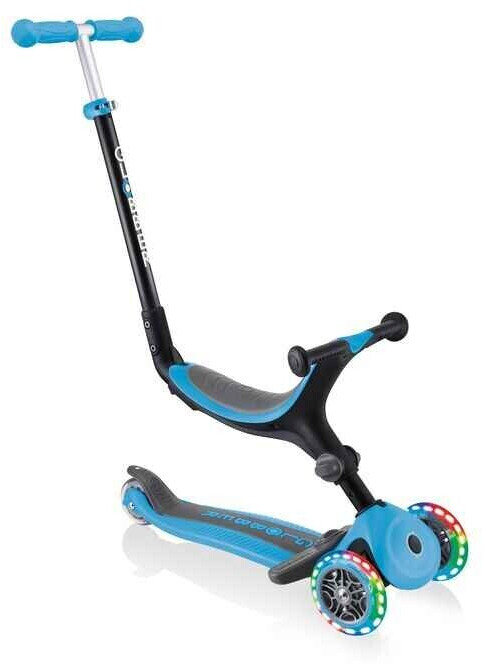 Globber Go Up Foldable Plus Lights blue