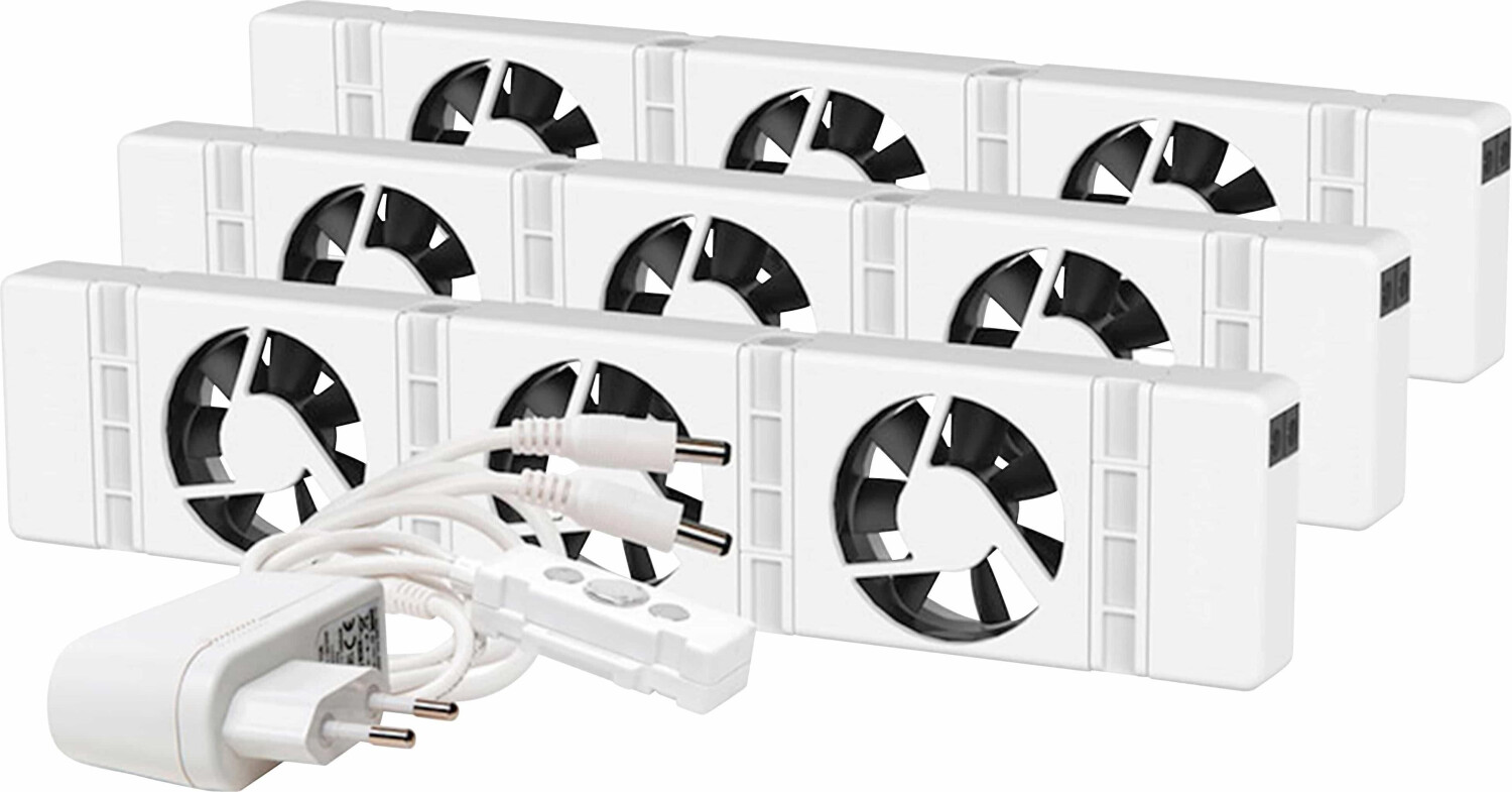 SpeedComfort Radiator Ventilator Trio-Set