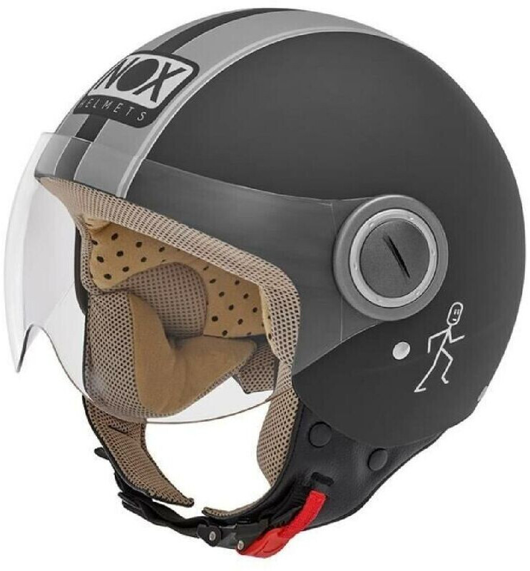 Nox Helmet N210 noir mat gris