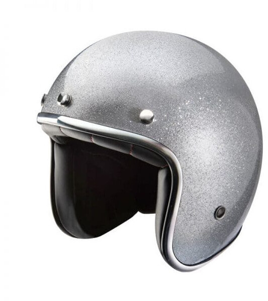 Nox Helmet N242 gris pailleté