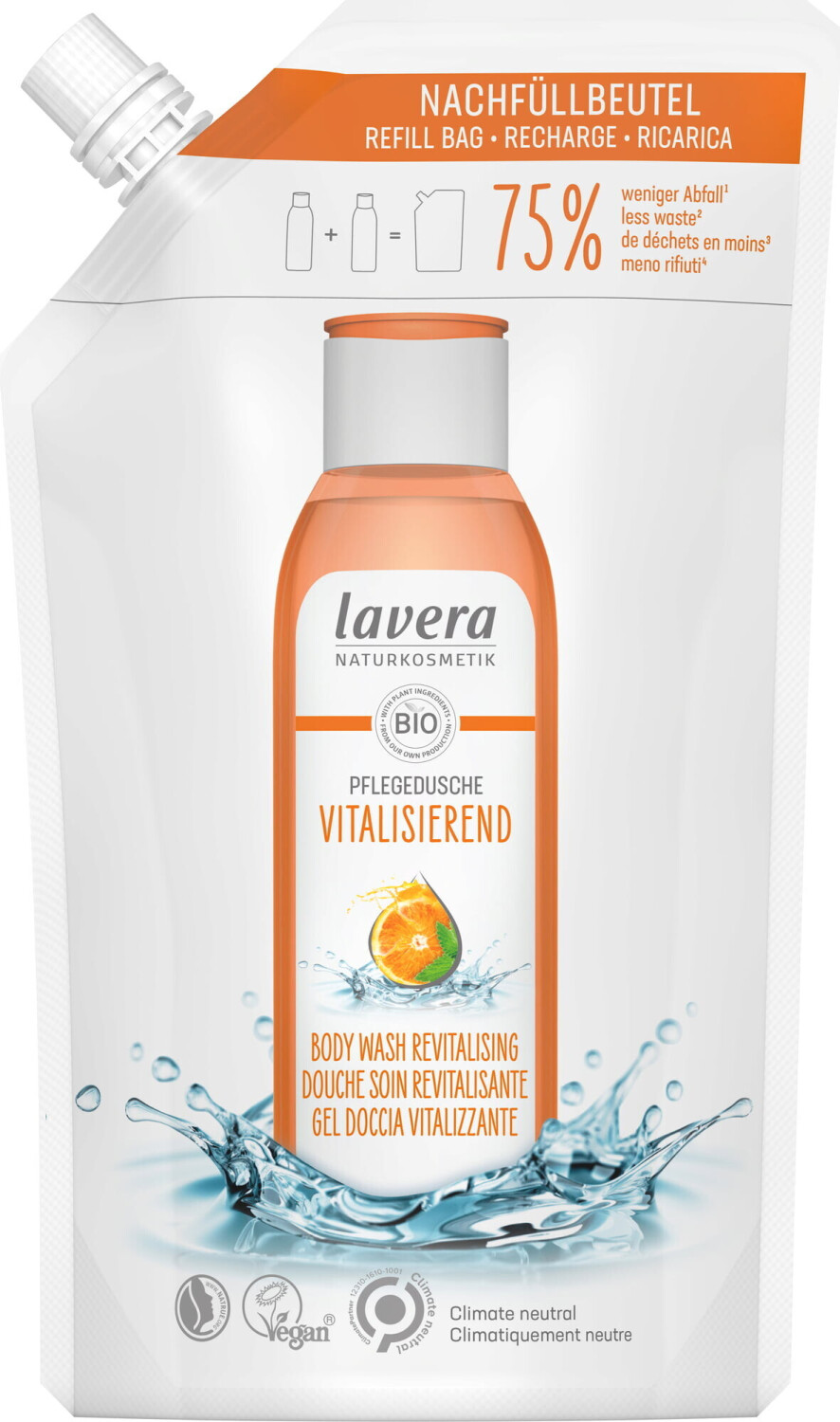 Lavera Body Wash Revitalising Refill (500ml)