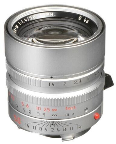 Leica Camera Summilux-M 50mm f1.4 argenté