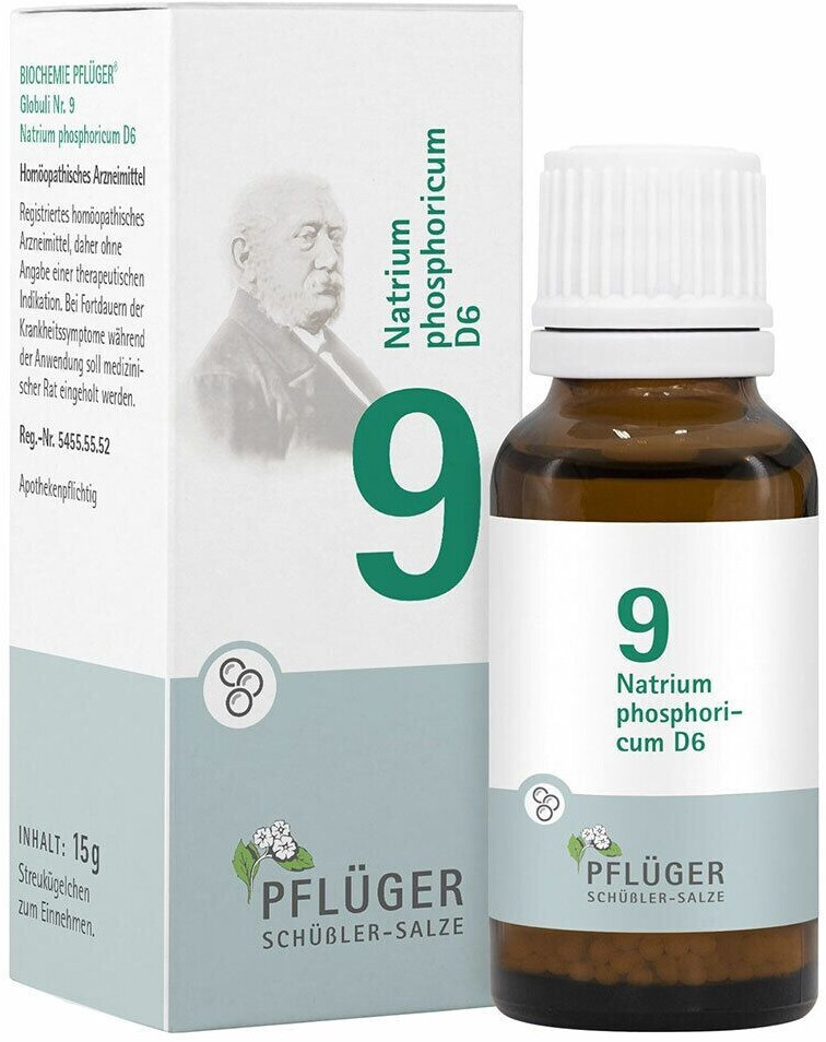 A. Pflüger Schüßler-Salz Nr. 9 Natrium phosphoricum D6 Globuli (15g) ab 5,55 € | Preisvergleich ...