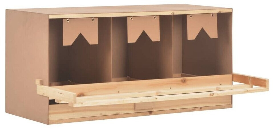 vidaXL Laying nest 3 sections 96x40x45 cm (170656)