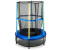 Relaxdays Trampoline Kids with Safety Net 143 cm blue (10020804)