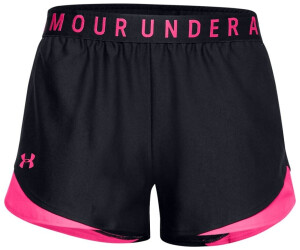 All black deals under armour shorts