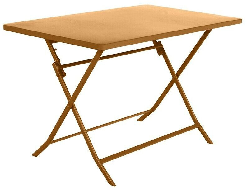 Hespéride Table pliante 4 personnes Greensboro ocre