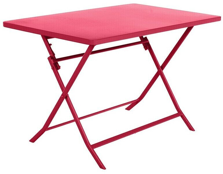 Hespéride Table pliante 4 personnes Greensboro grenade