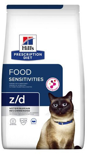 Hill's Prescription Diet Feline z/d Food Sensitivities dry food 6kg